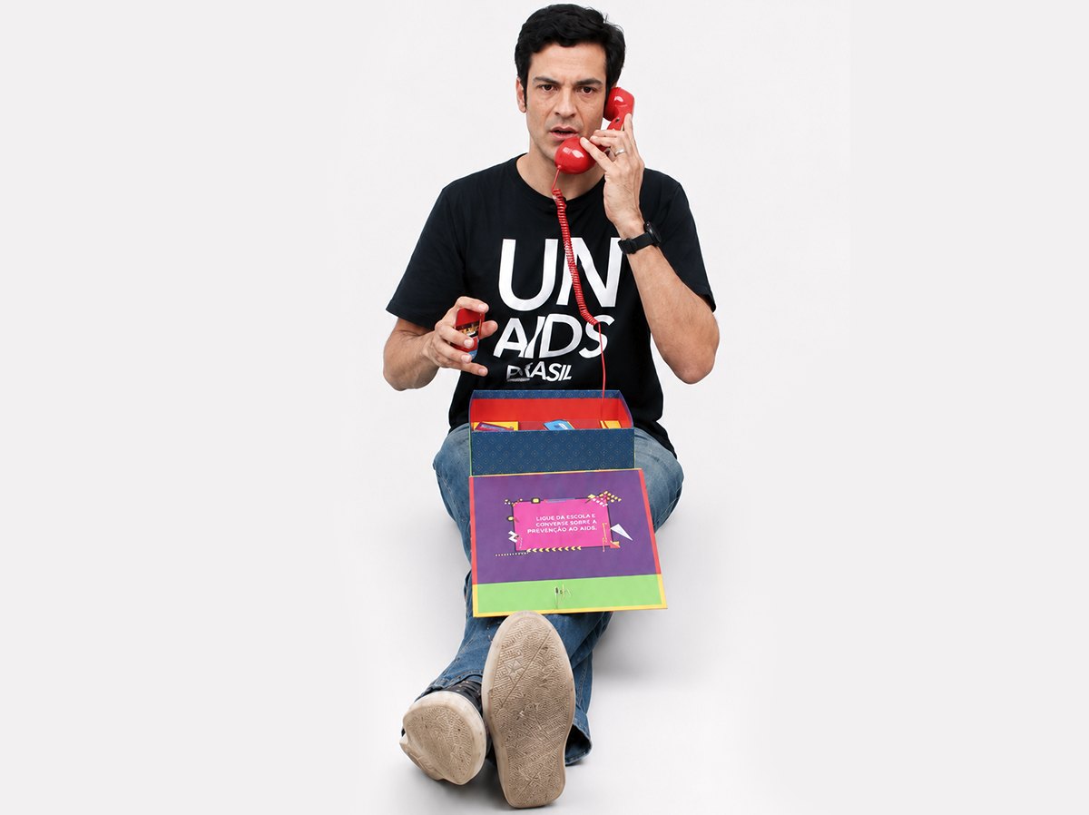 UNAIDS Goodwill Ambassador Mateus Solano takes on the challenge